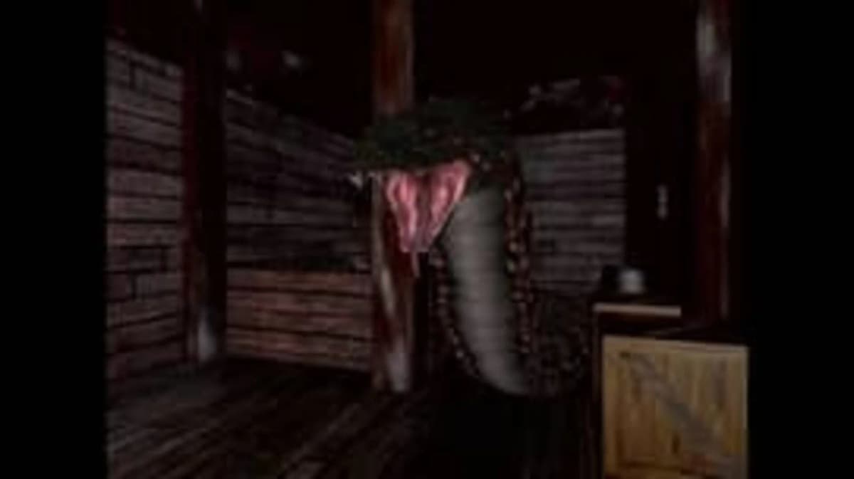 Screenshot from Resident Evil