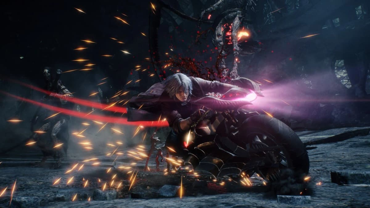 Screenshot from Devil May Cry 5: Deluxe Edition + Vergil