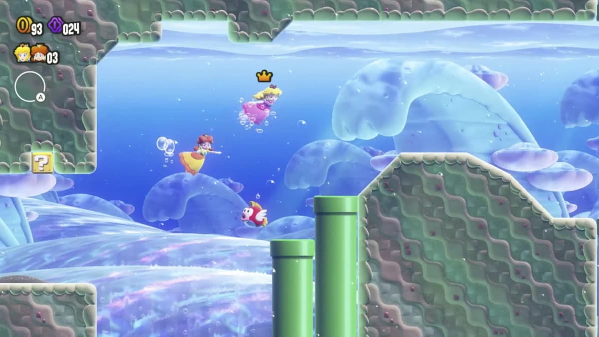 Screenshot from Super Mario Bros. Wonder