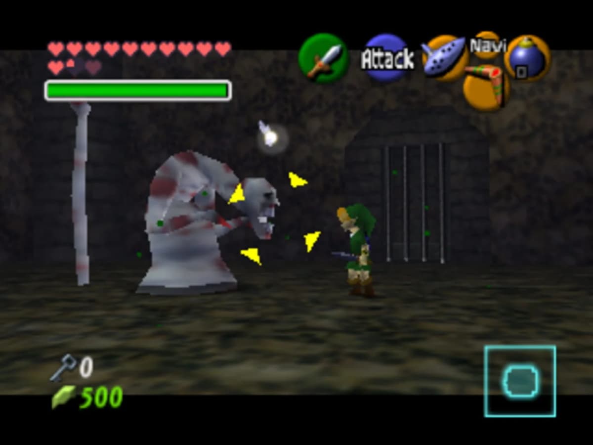 Screenshot from The Legend of Zelda: Ocarina of Time