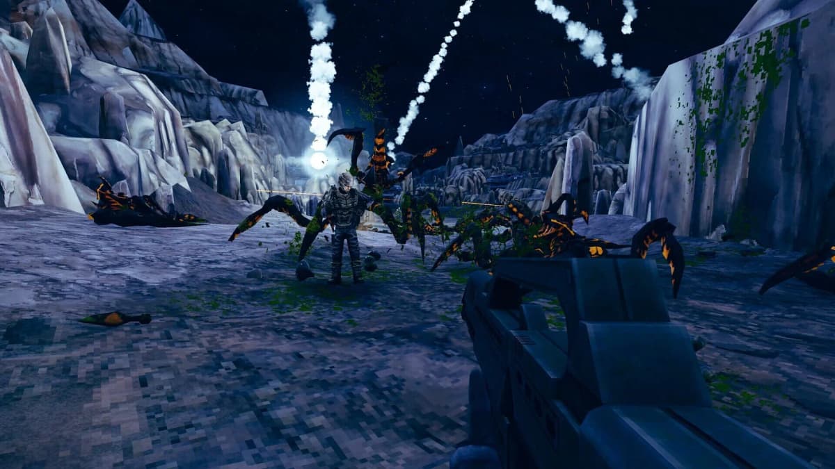 Screenshot from Starship Troopers: Ultimate Bug War!