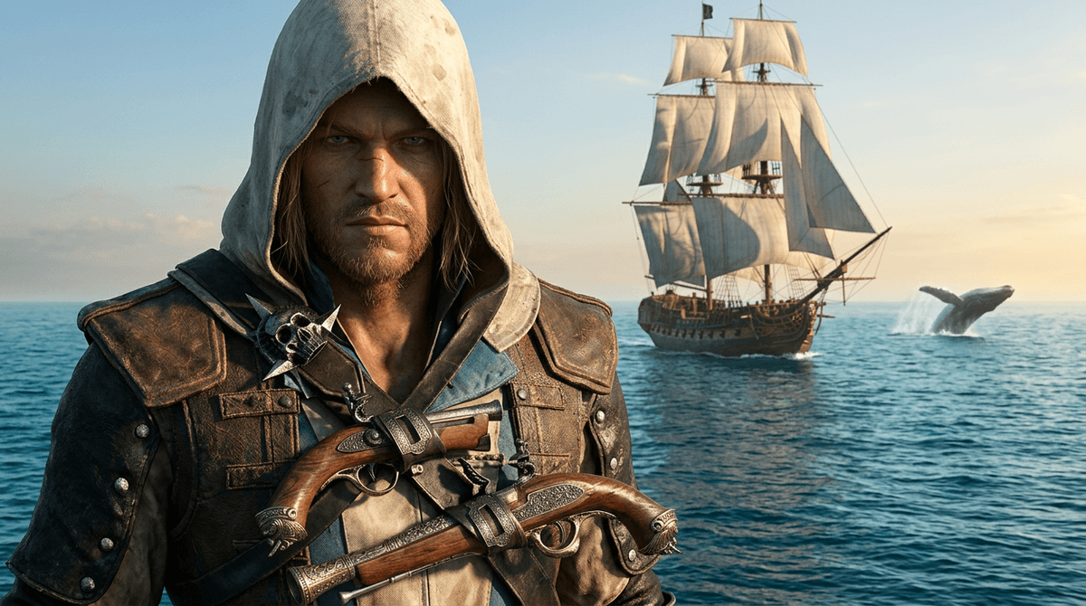 Assassin’s Creed Black Flag Resynced : présentation AC IV Black Flag Remake ce 23/04 à 18 h !