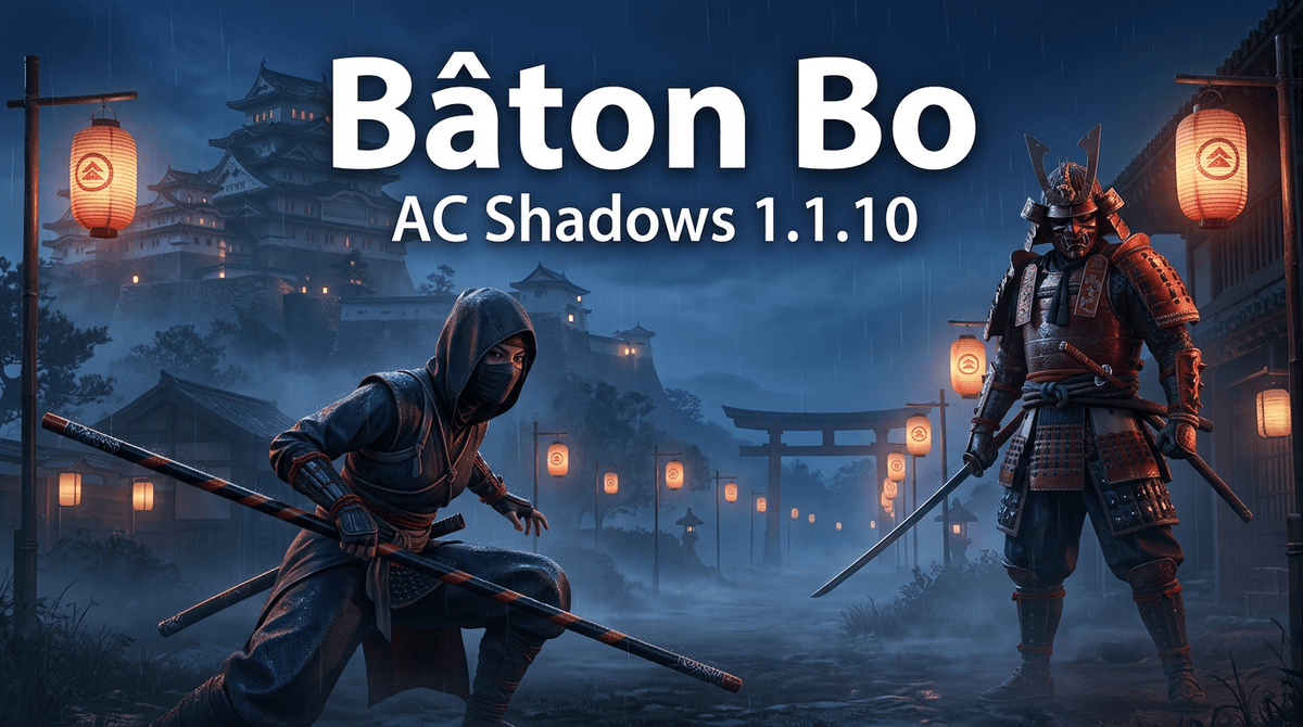 Assassin’s Creed Shadows 1.1.10 : un patch qui en dit long sur la vraie stratégie d’Ubisoft