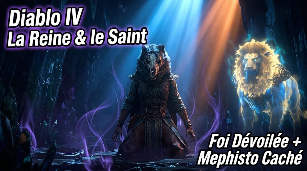 Diablo IV : la cinématique “La Reine et le Saint” redéfinit la foi