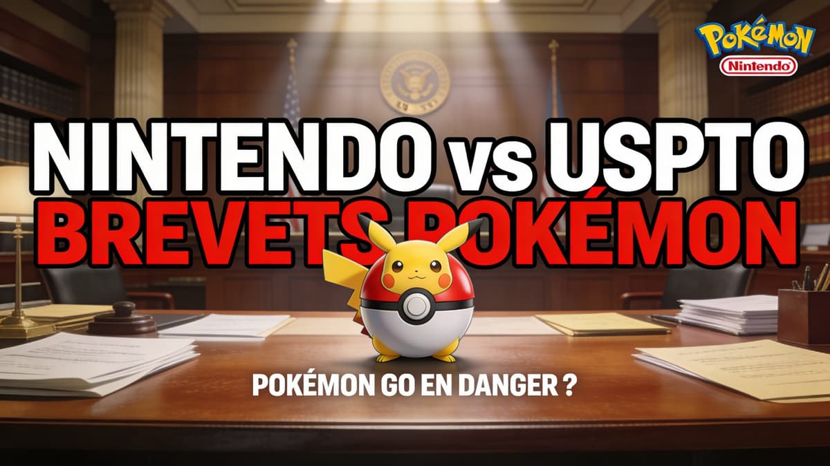 Nintendo, brevets Pokémon et USPTO : ce que cette révocation révèle vraiment