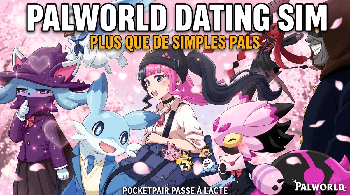 Palworld : ce que le dating sim « More Than Just Pals » révèle vraiment de Pocketpair