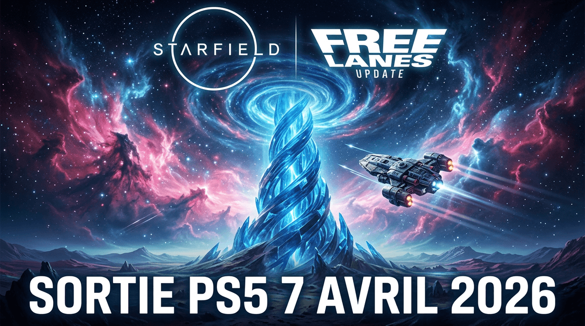 Starfield sur PS5 arrive avec Free Lanes : un quasi Starfield 2.0 assumé par Bethesda