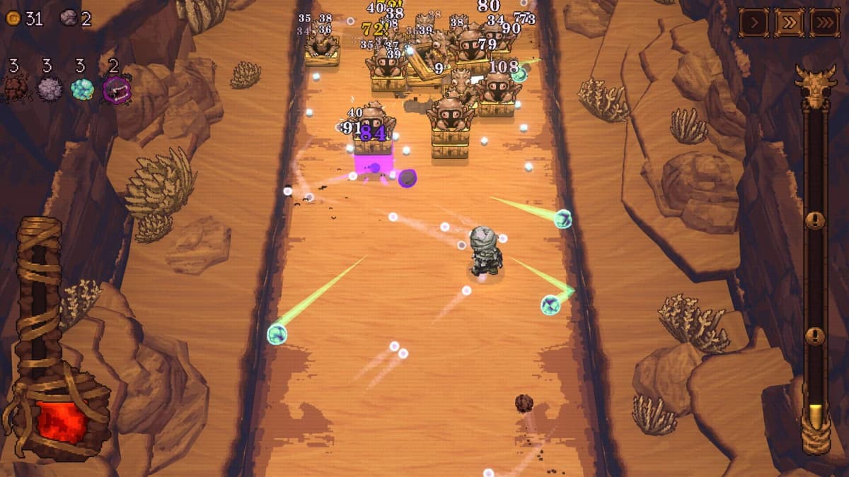 Screenshot from Ball x Pit