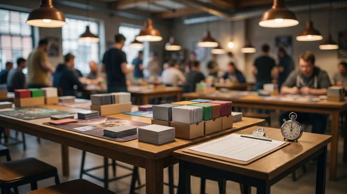 Neutral tournament setting representing officiating and penalty decisions