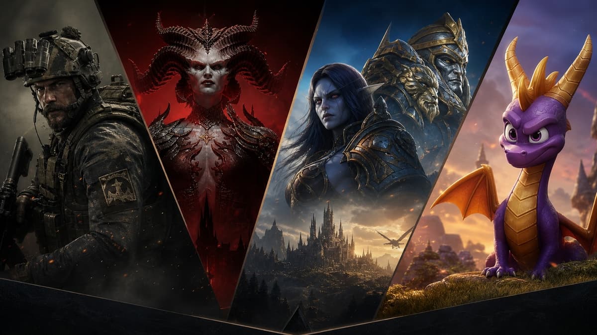 Top 10 licences Activision Blizzard que Microsoft devrait ressusciter sur Game Pass