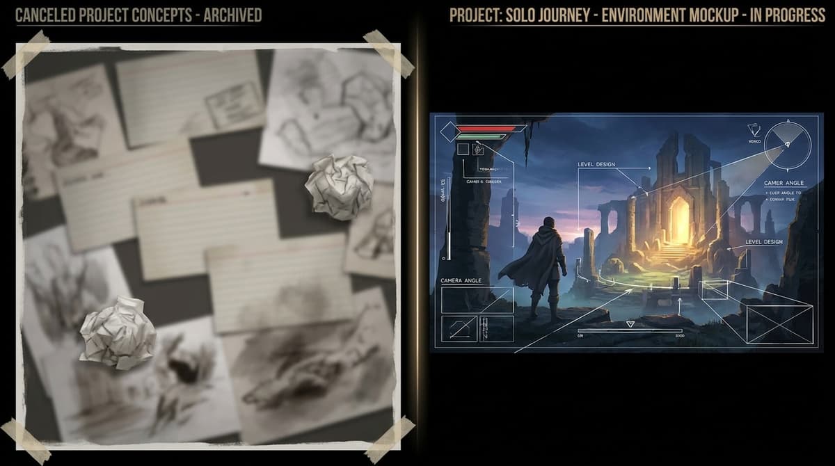 Visualiser l’annulation de Project Mara et le passage à un projet Senua solo
