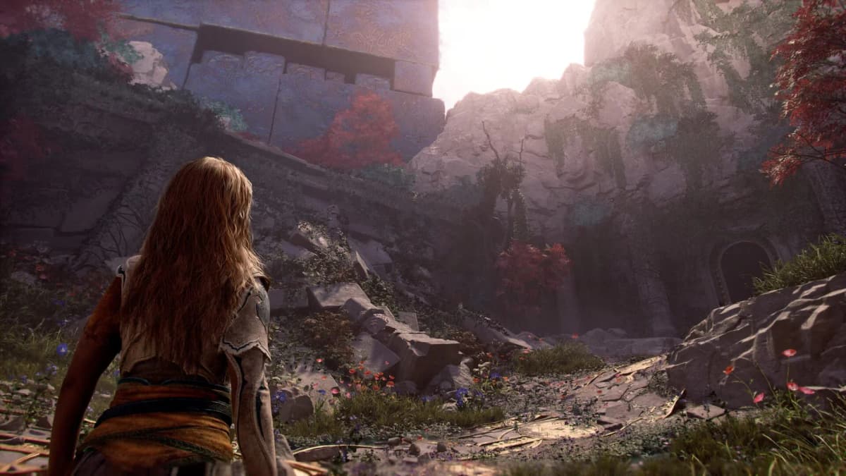 Screenshot from God of War Laufey