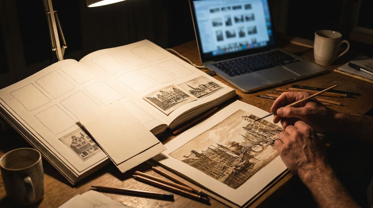 Contexte de production éditoriale et de correction des visuels