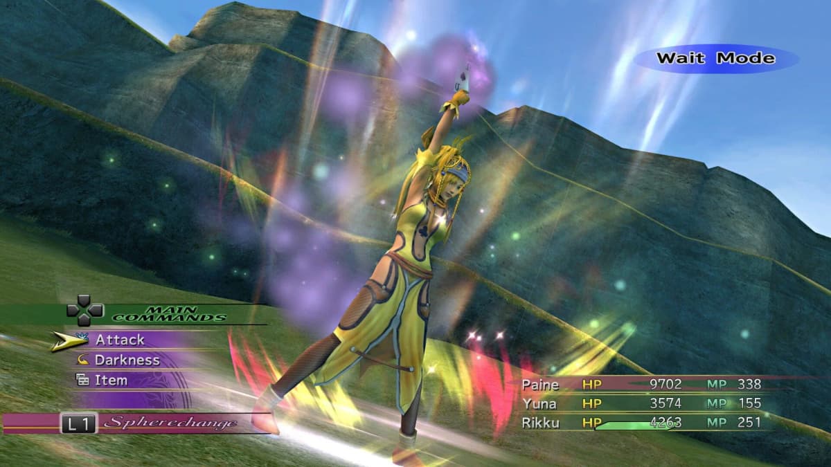 Screenshot from Final Fantasy X/X-2 HD Remaster