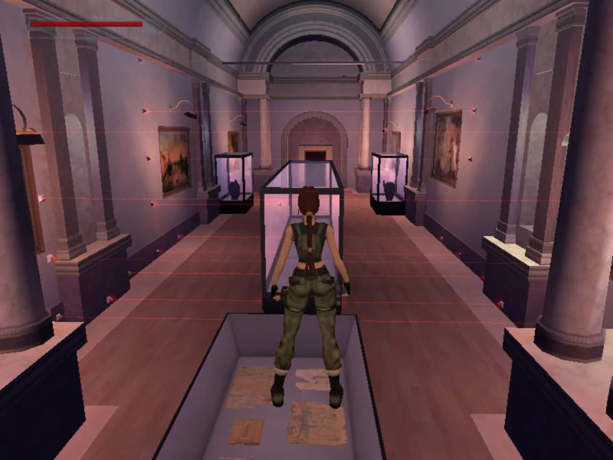 Screenshot from Tomb Raider: The Angel of Darkness