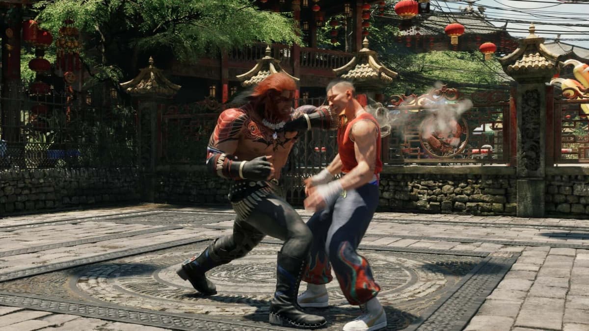 Screenshot from Virtua Fighter Crossroads