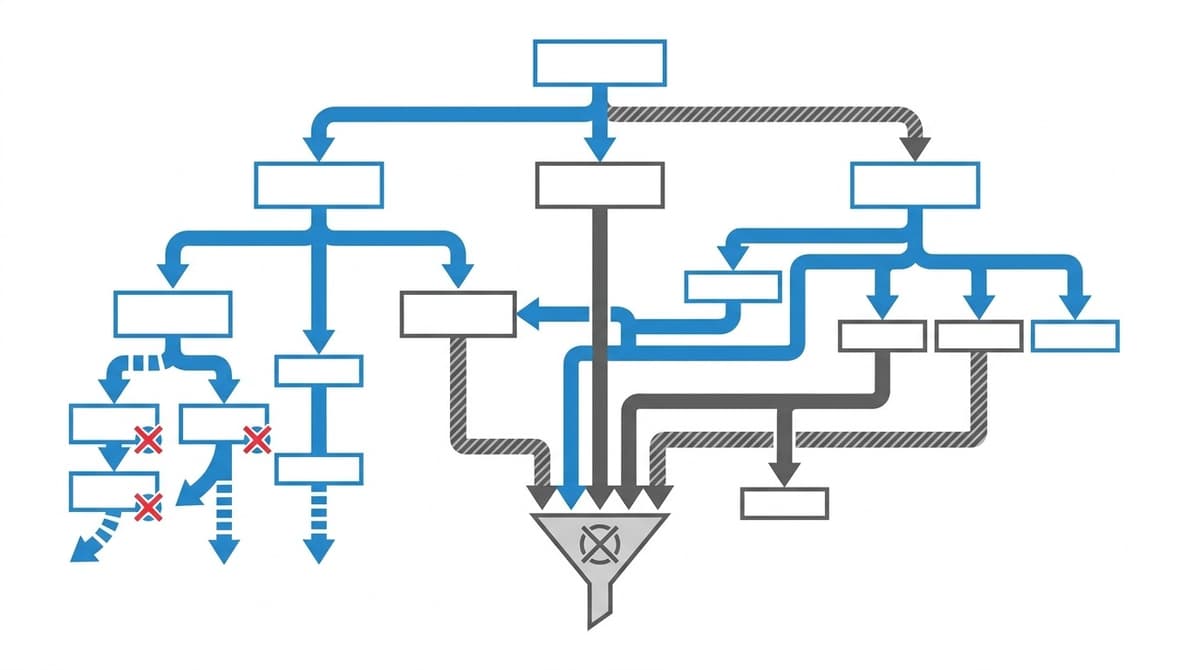 Illustration of planned studio closures and workforce reshaping