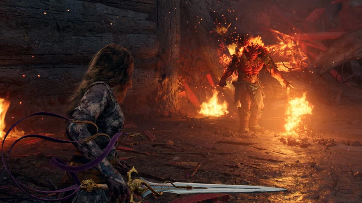 Screenshot from God of War Laufey