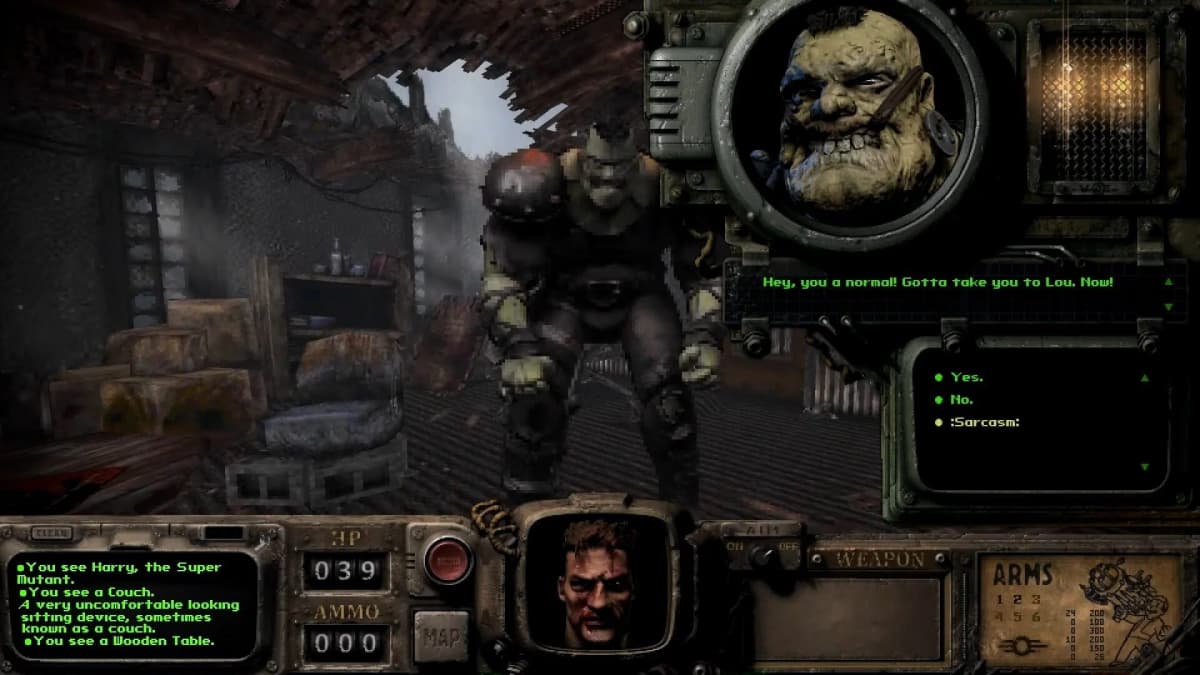 Screenshot from Fallout: Bakersfield