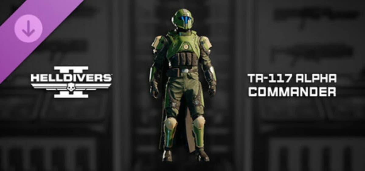 Cover art for Helldivers 2: TR-117 Alpha Commander Armor Set