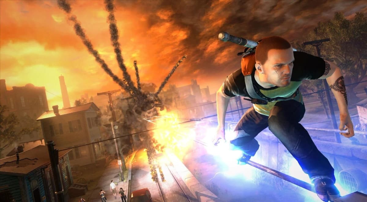 Screenshot from Infamous 2