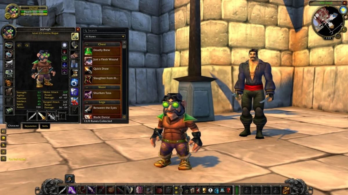Screenshot from World of Warcraft Classic: Season of Discovery