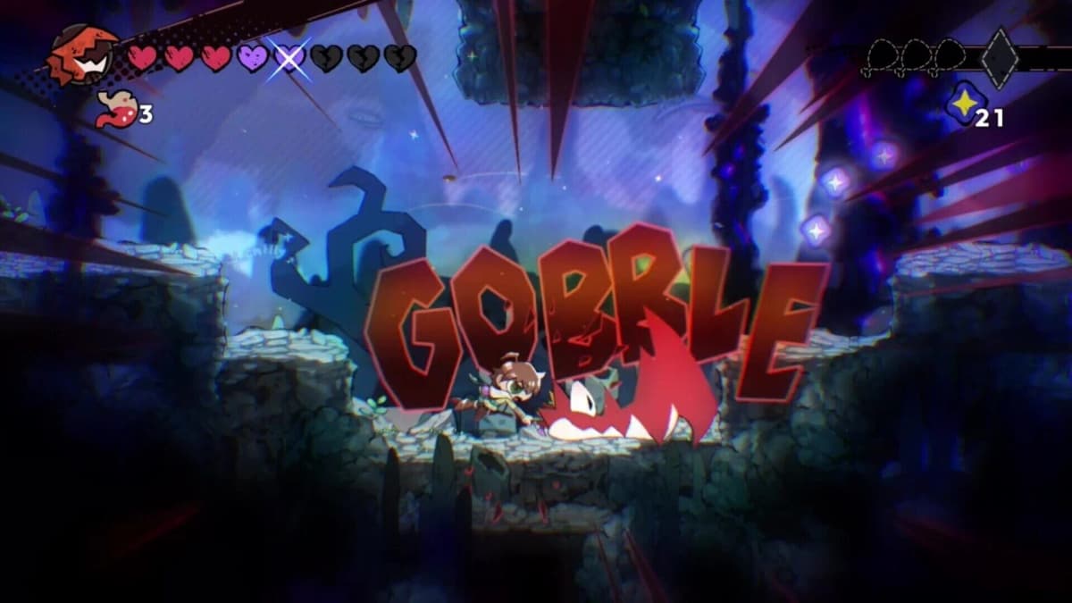 Screenshot from Gobble