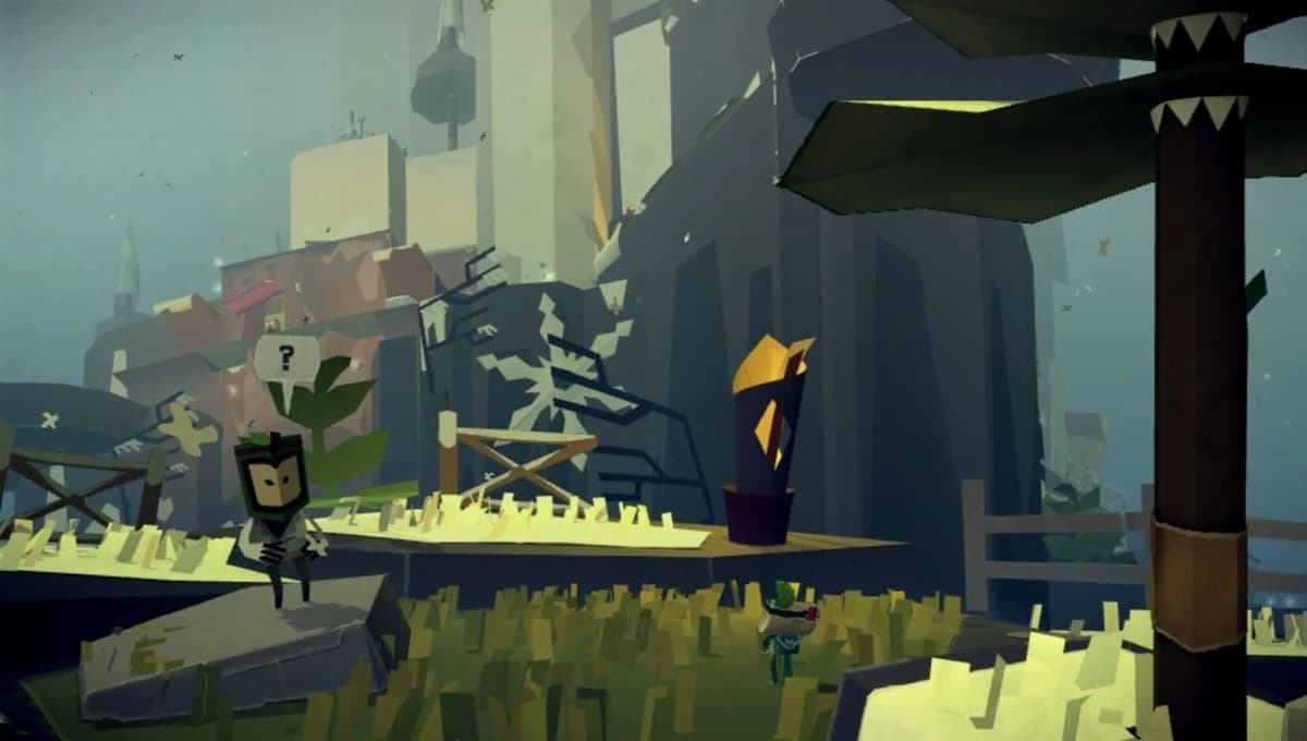 Screenshot from Tearaway
