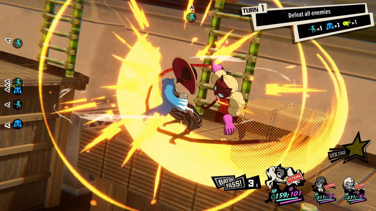 Screenshot from Persona 5 Tactica: Digital Deluxe Edition