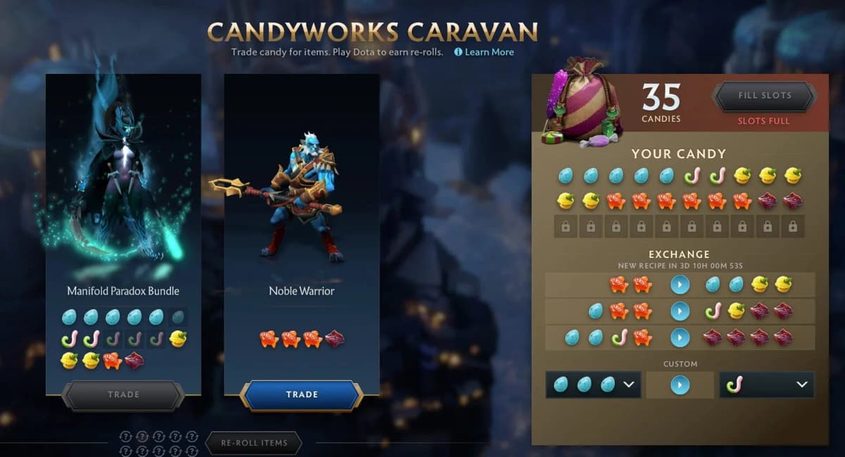 Screenshot from Dota 2