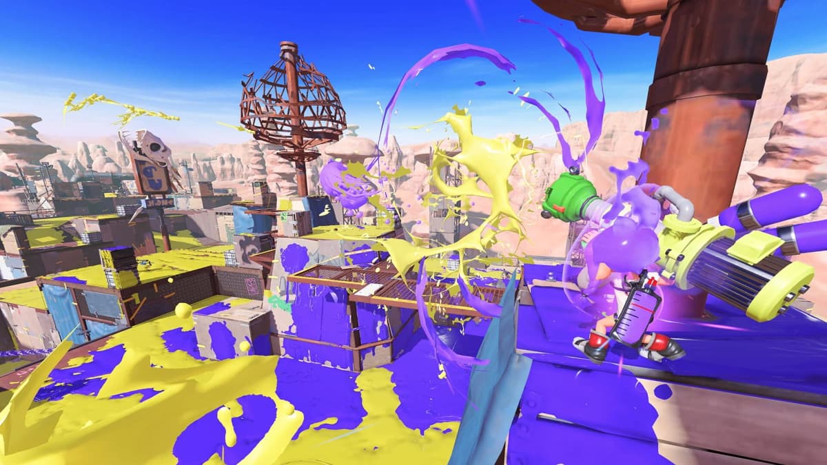 Screenshot from Splatoon 3
