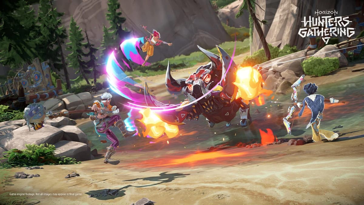 Screenshot from Horizon Hunters Gathering