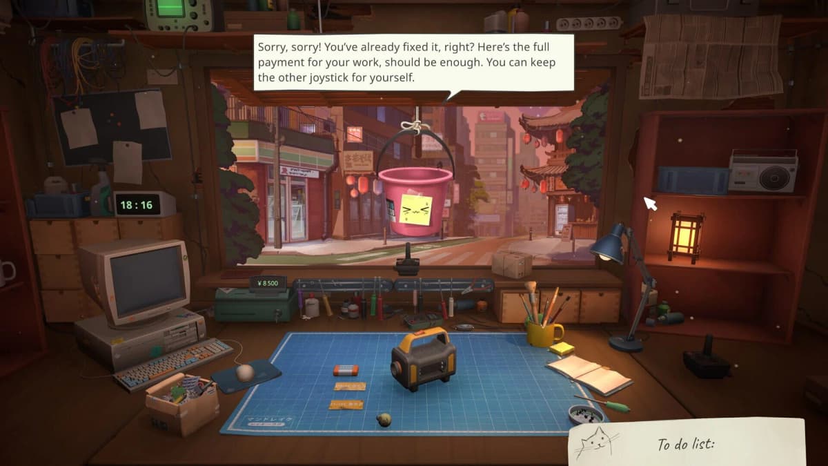 Screenshot from ReStory: Chill Electronics Repairs