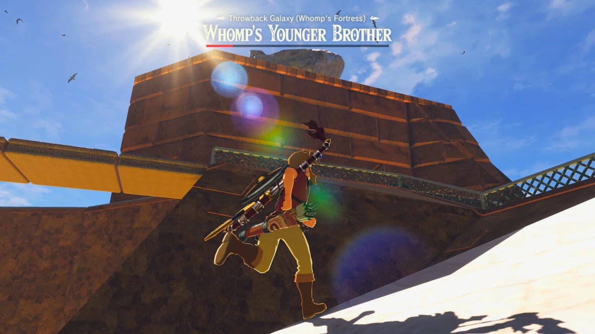 Screenshot from The Legend of Zelda: Breath of the Wild - Throwback Expansion