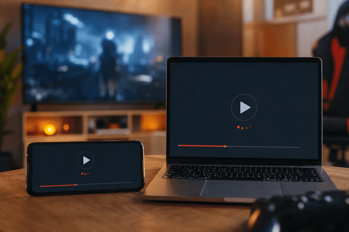 Regarder l’événement en streaming (téléphone/ordinateur).