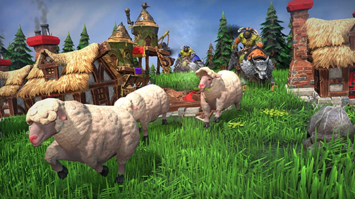 Screenshot from Warcraft III: Reforged