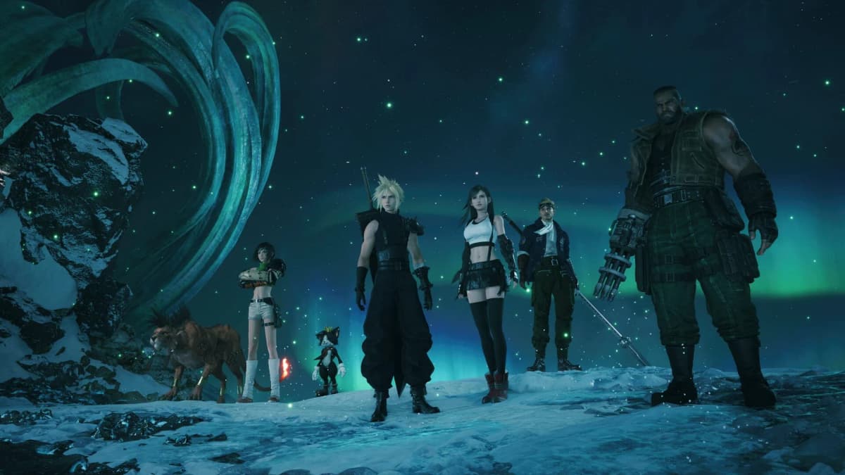 Screenshot from Final Fantasy VII Revelation