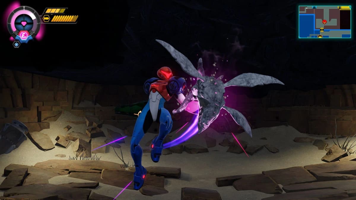 Screenshot from Metroid Ravenous