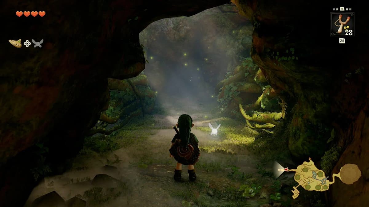 Screenshot from The Legend of Zelda: Ocarina of Time