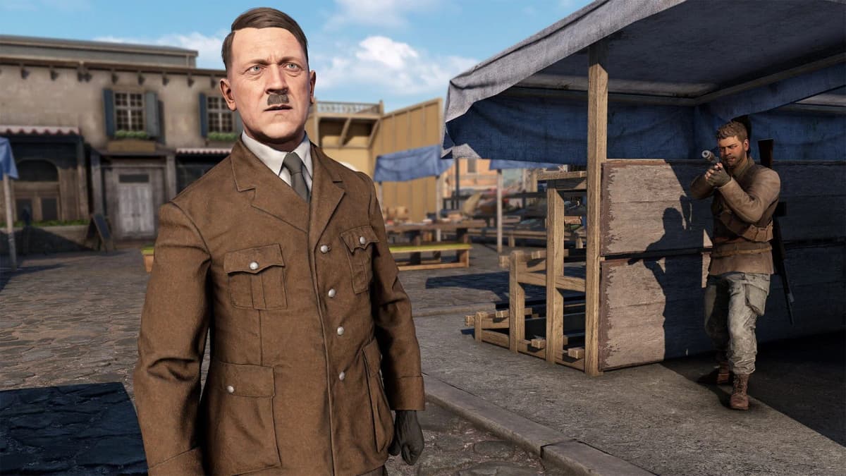 Screenshot from Sniper Elite: Resistance - Target Führer: Lights, Camera, Achtung