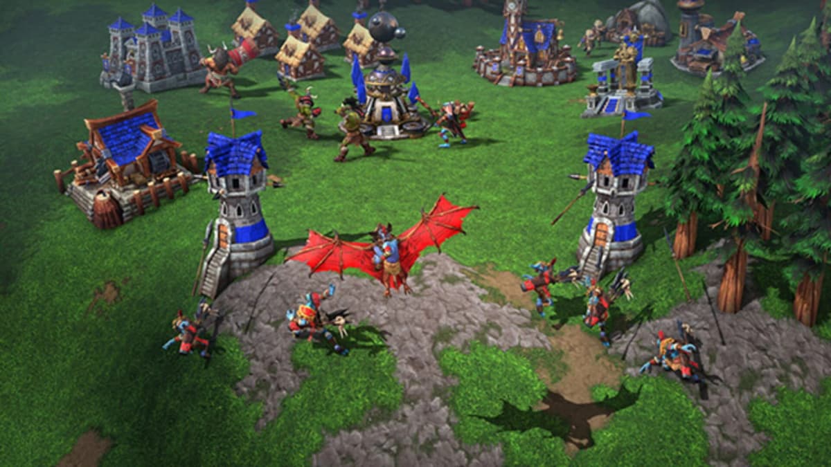 Screenshot from Warcraft III: Reforged