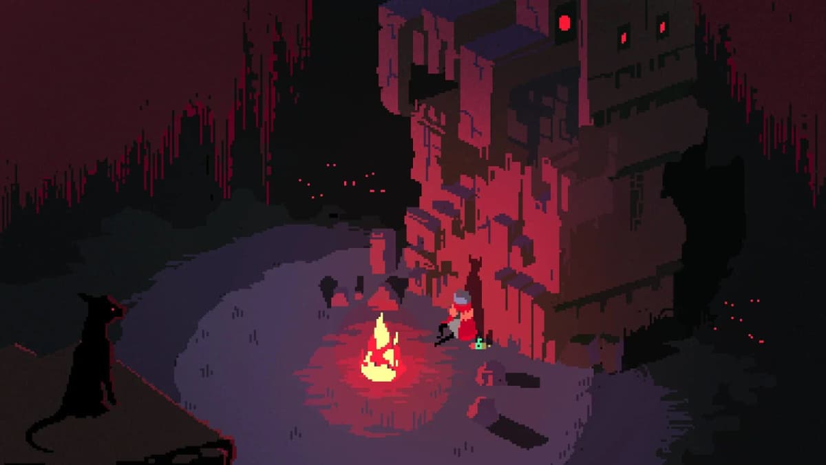 Screenshot from Hyper Light Drifter