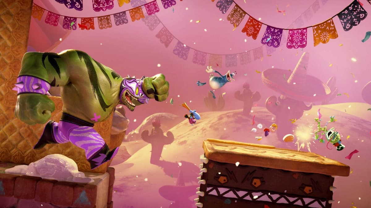 Screenshot from Rayman Legends Retold