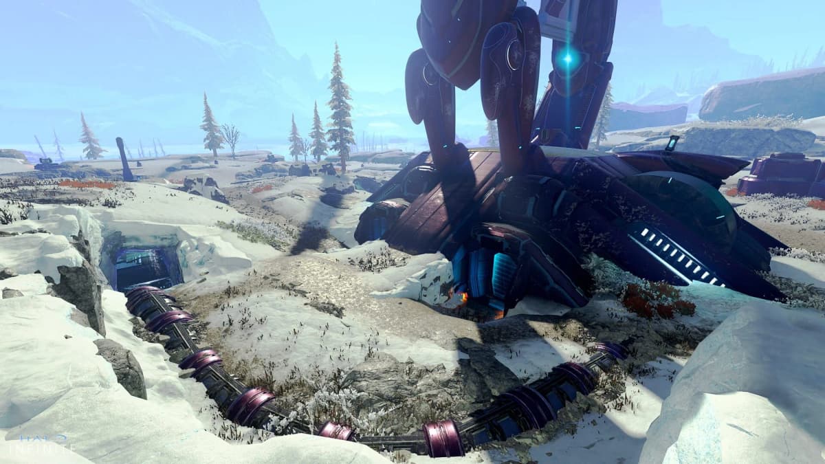 Screenshot from Halo Infinite: Operation - Snowbound