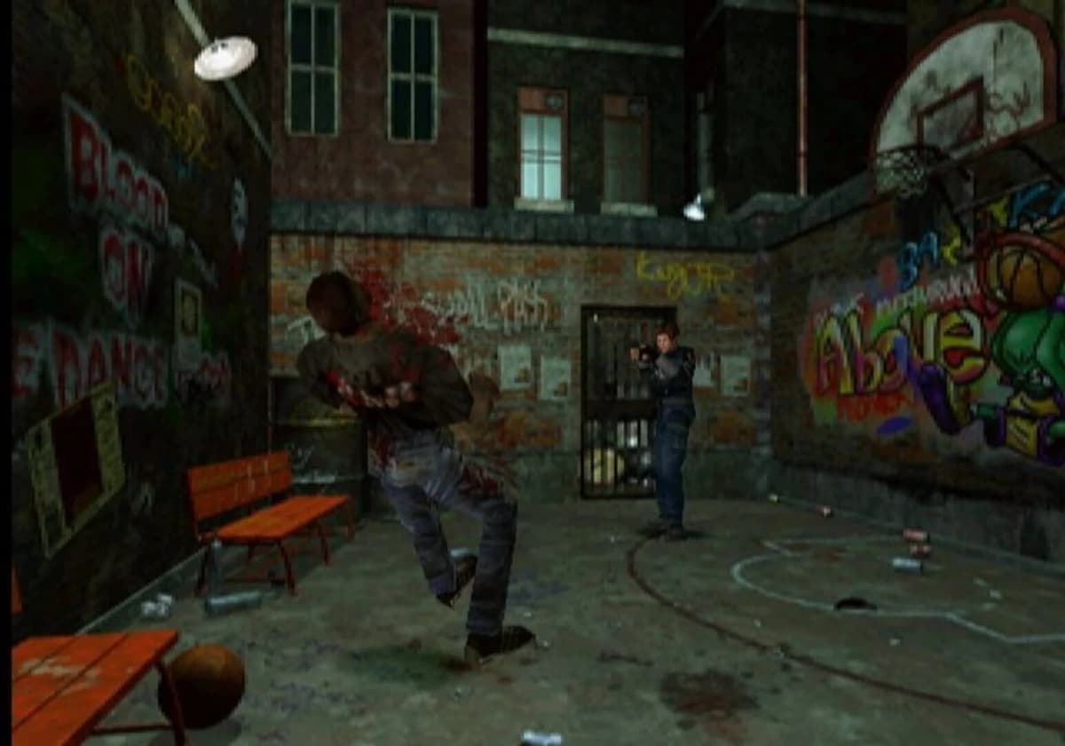 Screenshot from Resident Evil 2
