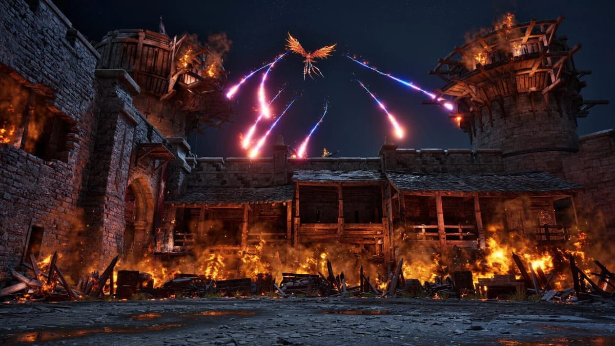 Screenshot from Tekken 8: Collaboration Set - Clive Rosfield & Phoenix Gate