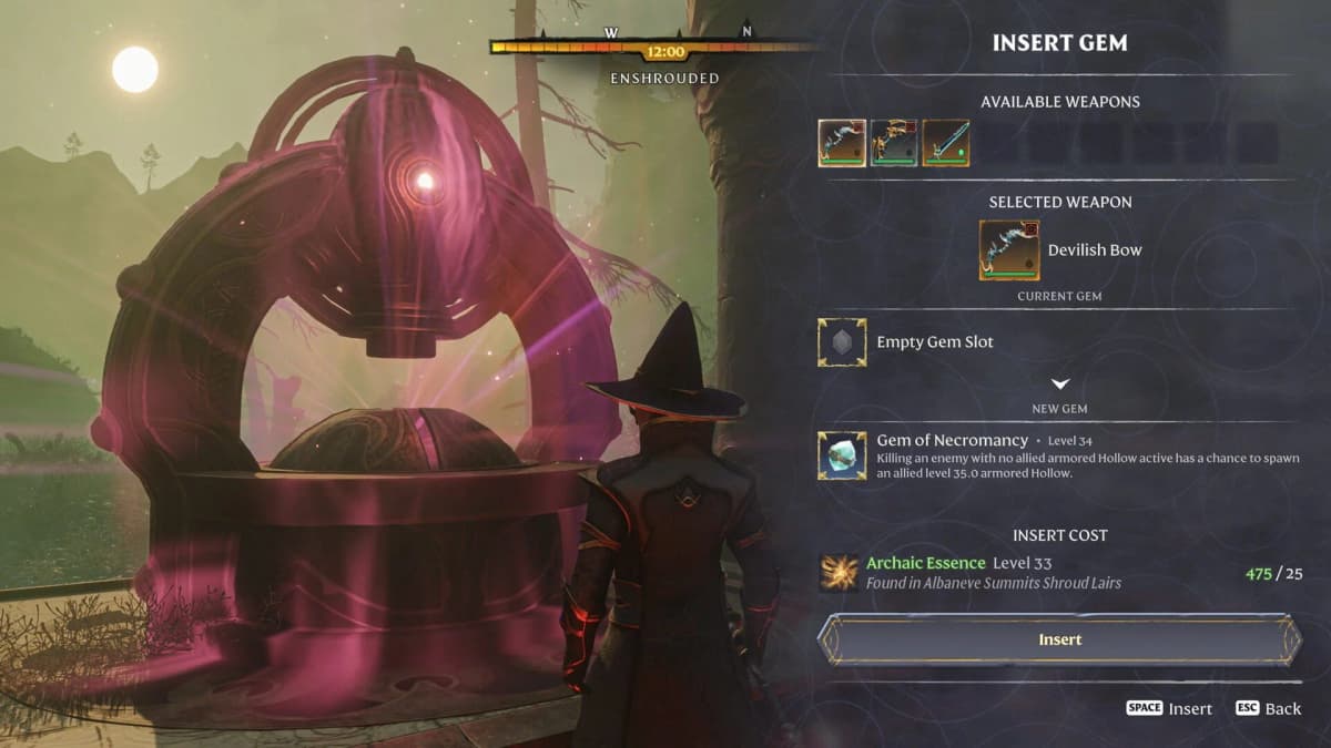 Screenshot from Enshrouded
