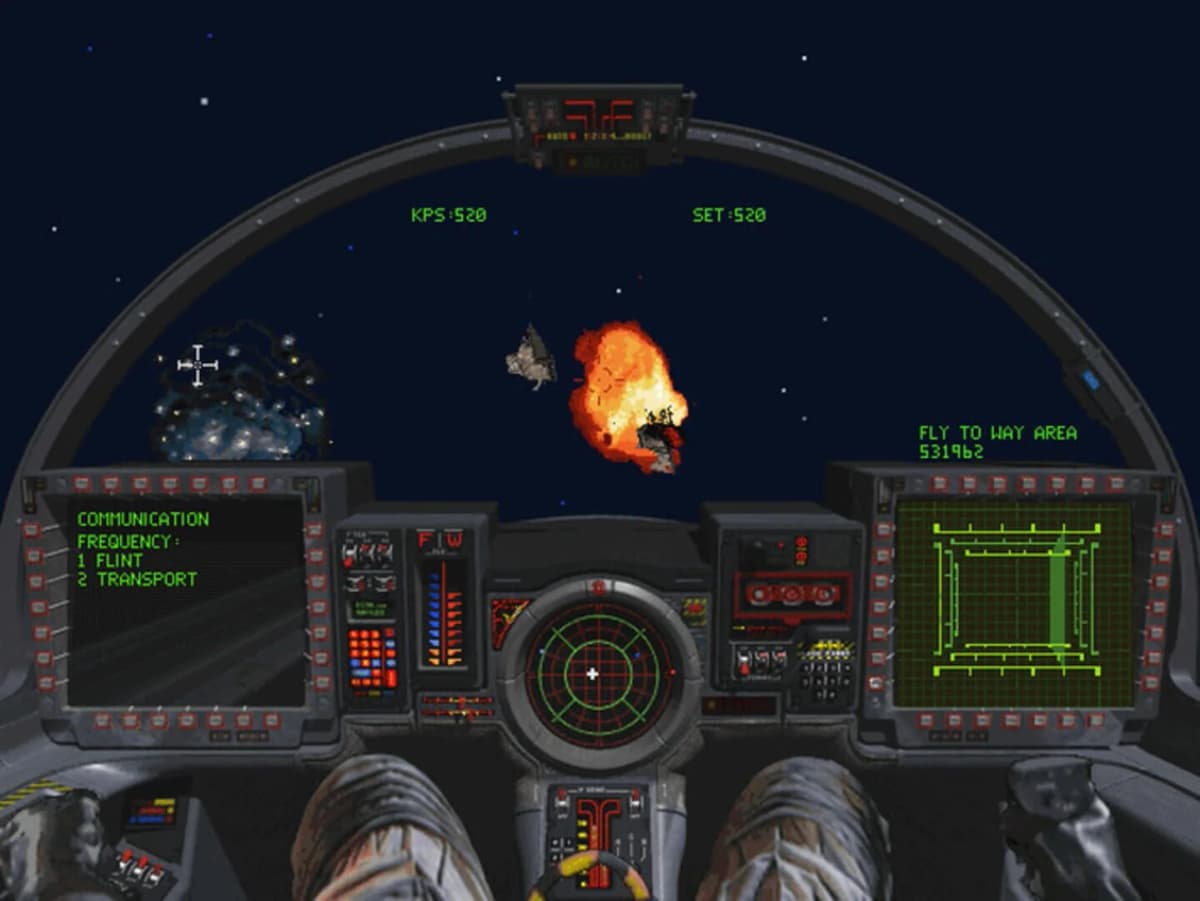 Screenshot from Wing Commander III: Heart of the Tiger