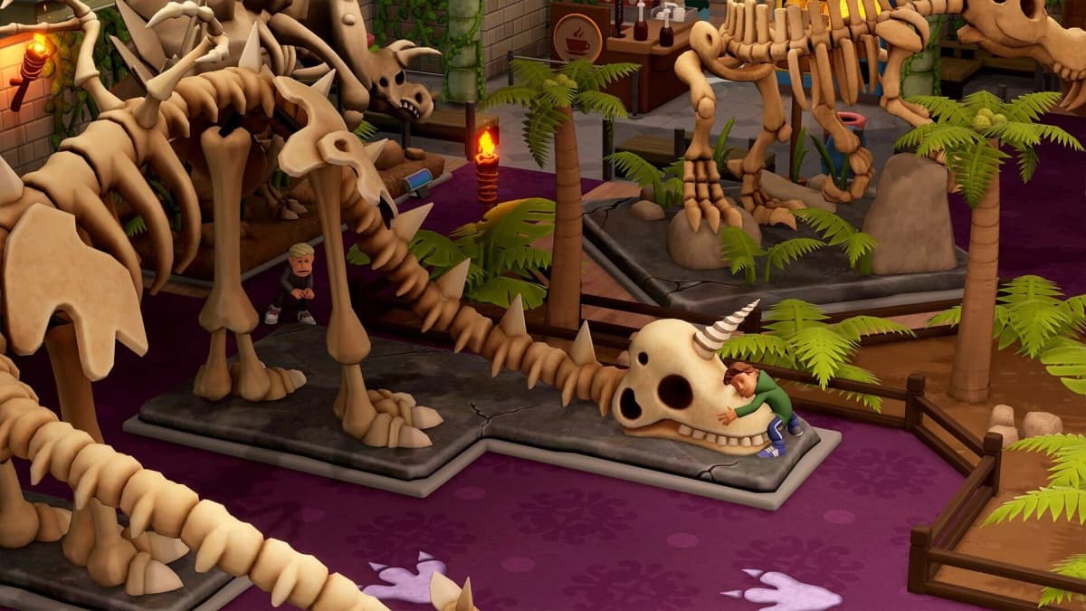 Screenshot from Two Point Museum: Explorer Edition