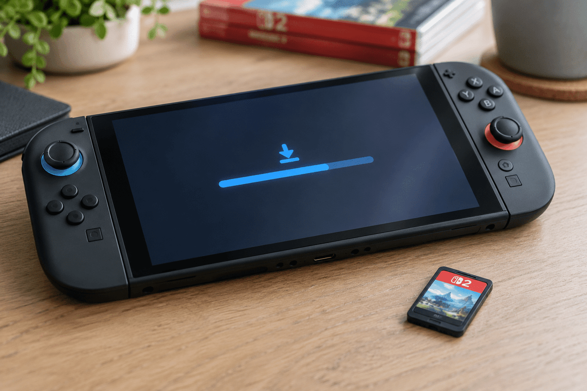 Le téléchargement du jeu reste indispensable après activation de la carte